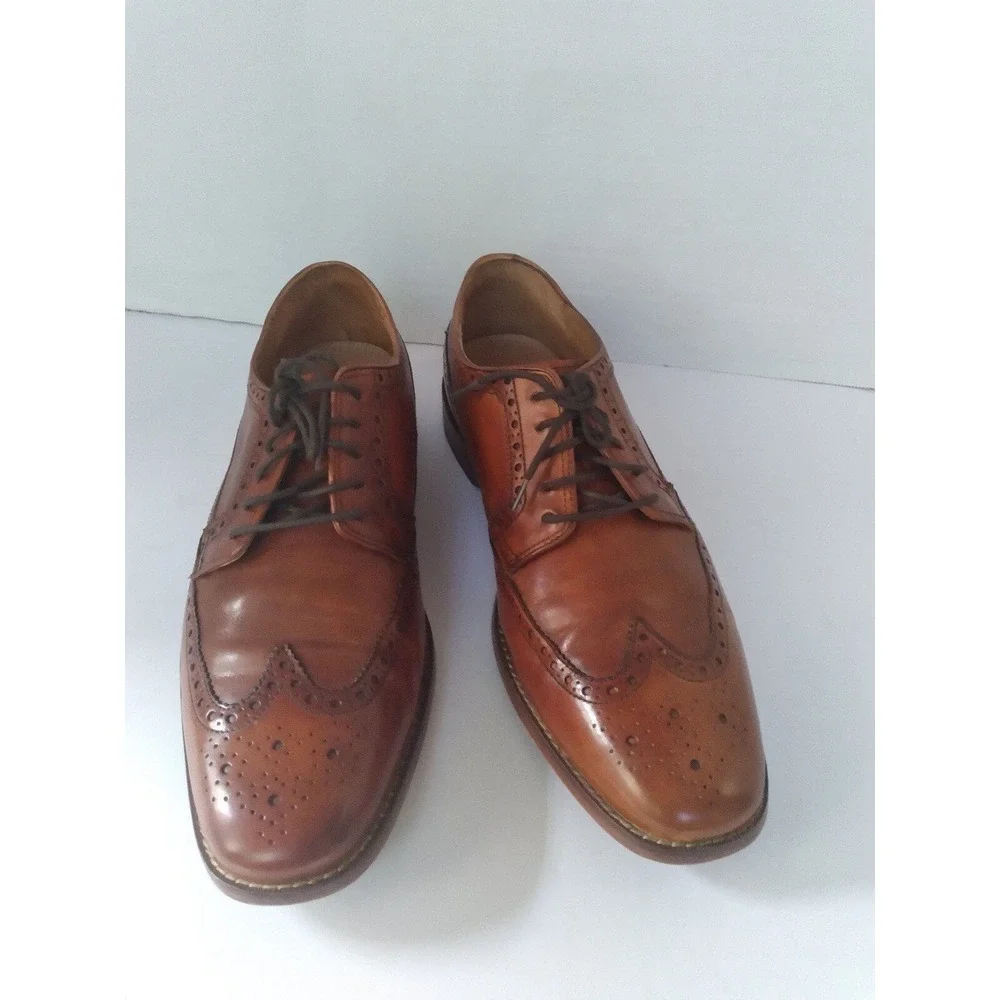 Leather Wingtip Brogue Dress‎ Shoes Oxford Business Casual